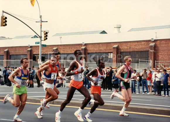 NYC Marathon -4th Ave. Brooklyn ca. 1990