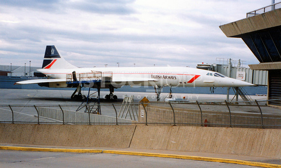 Concorde - NYC Airport ca.1990