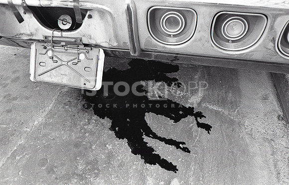 Car and Oil Spill 1972