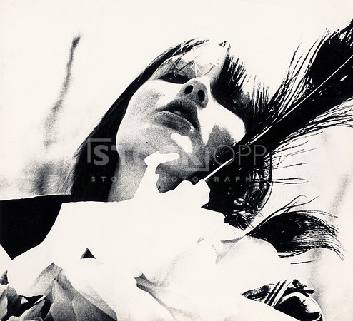 Woman at Be-in Late 60's