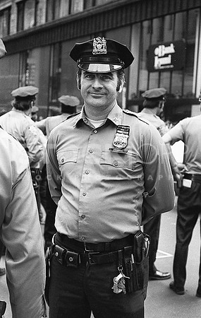 Cop at Antiwar March-1970